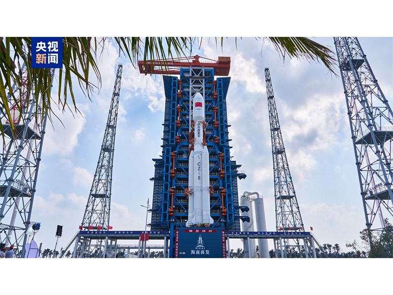 大方重机助力长征八号运载火箭成功飞天